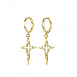 Pendientes-Aro-Estrella