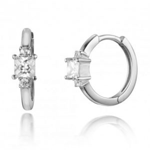 Pendiente-aro-tres-circonitas